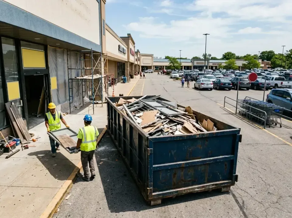 retail-store-renovation-debris-003 — frequently asked questions, Roll-off Dumpster Rentals in Harrisburg, OR